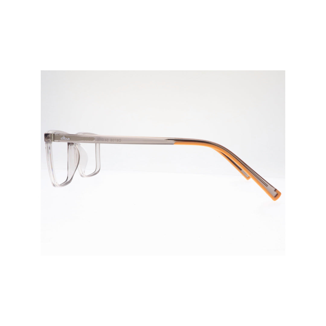 Diba 8708c5 For Unisex Eyeglasses Square light brown Size 54-16-145