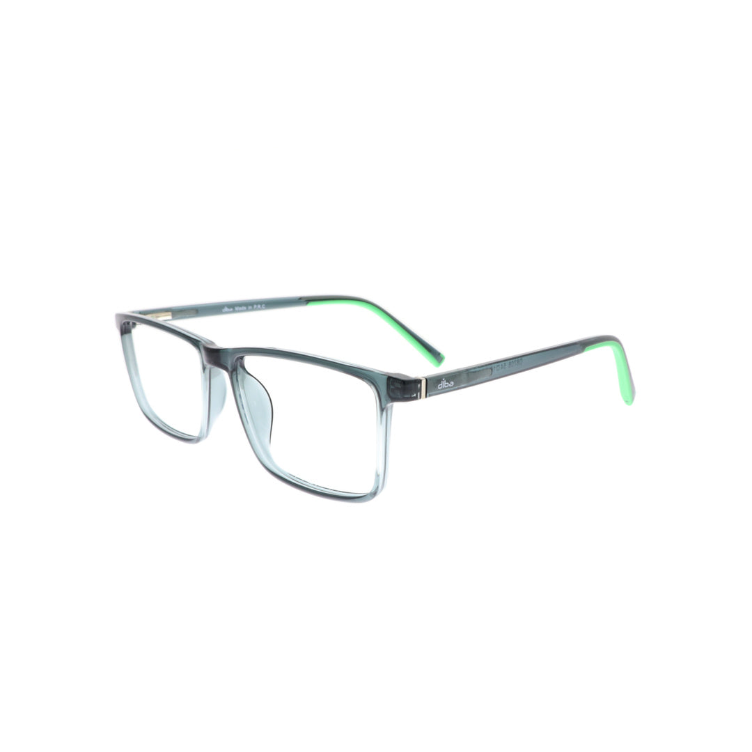 Diba 8708c6 For Unisex Eyeglasses Square green Size 54-16-145