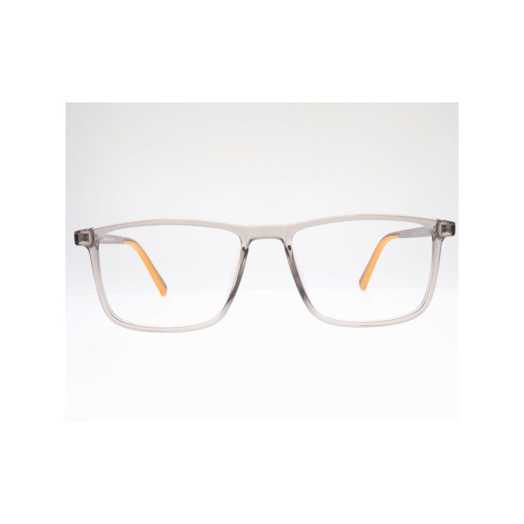 Diba 8709C5 For Unisex Eyeglasses Square CLEAR GREY Size 55-16-145