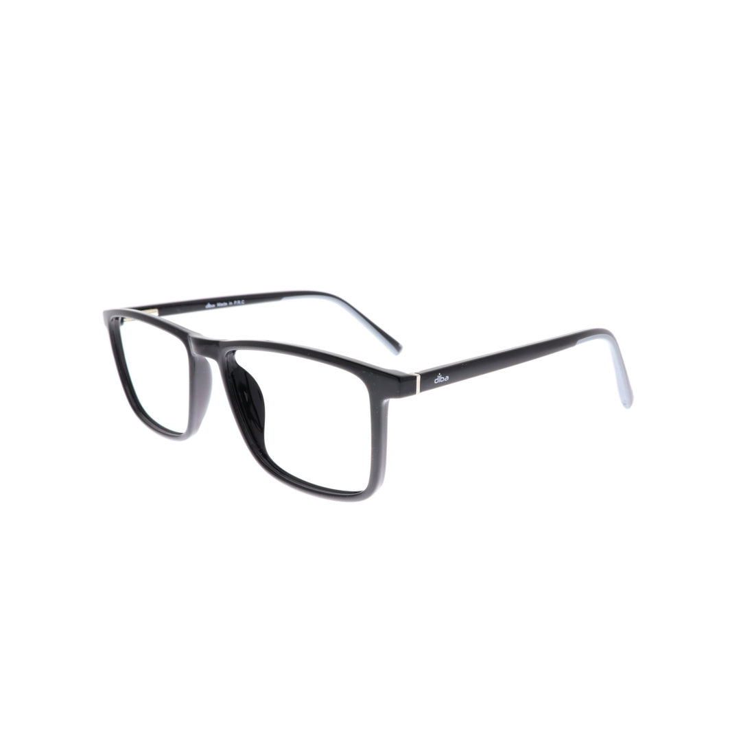 Diba 8709c1 For Men Eyeglasses Square black Size 55-16-145