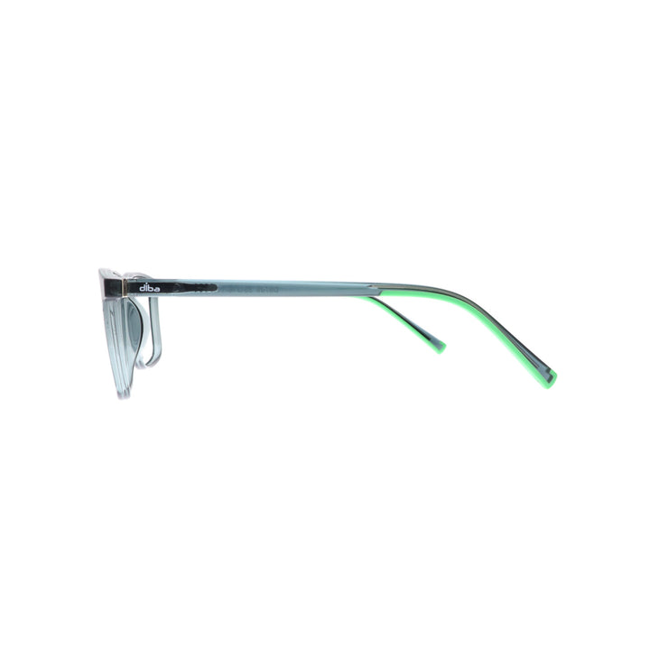 Diba 8709c6 For Unisex Eyeglasses Square green Size 55-16-145