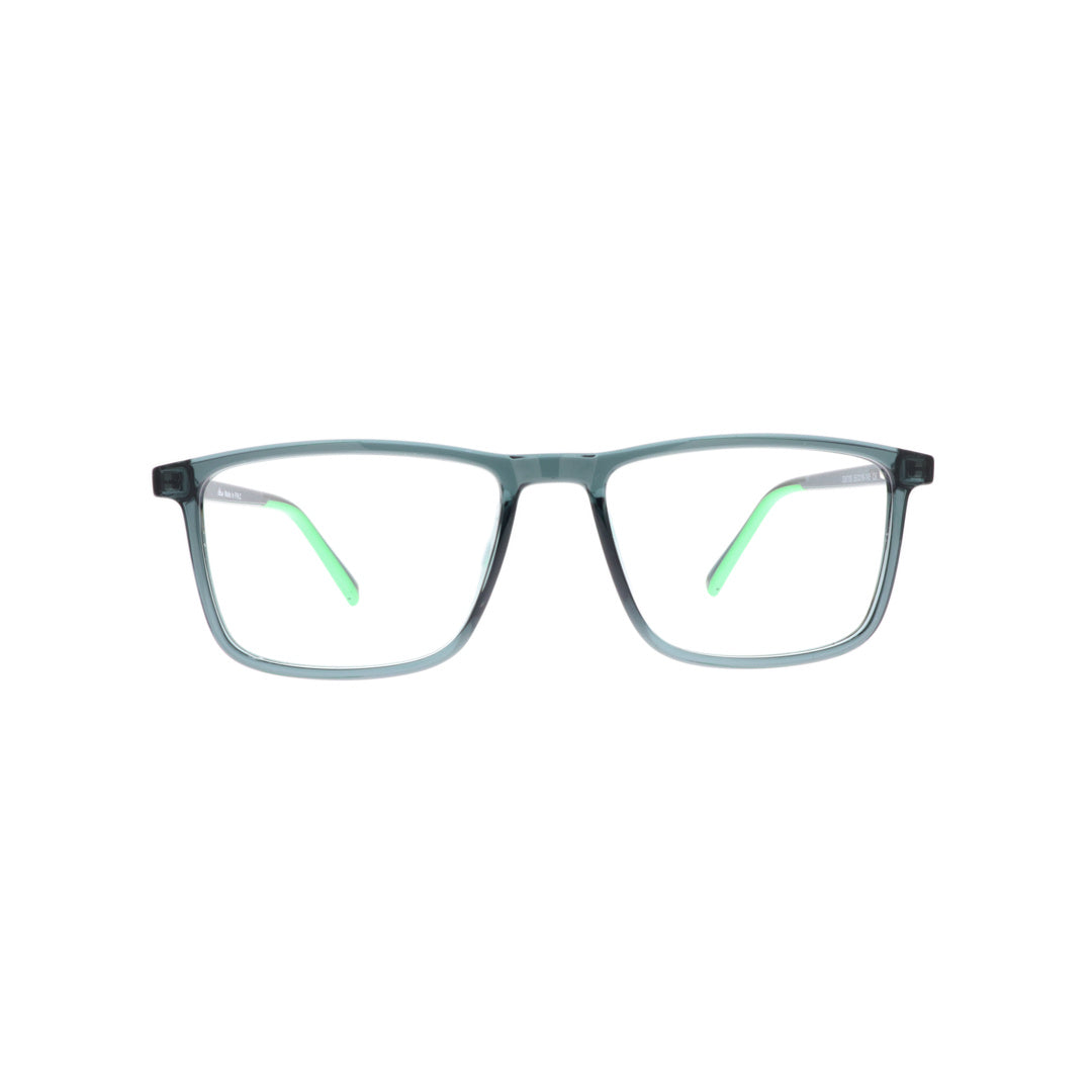 Diba 8709c6 For Unisex Eyeglasses Square green Size 55-16-145