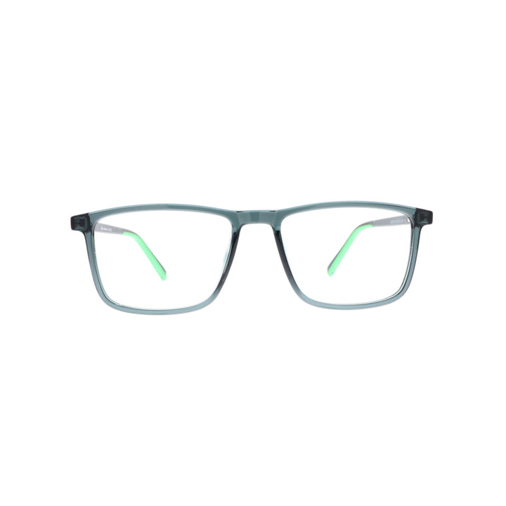 Diba 8709c6 For Unisex Eyeglasses Square green Size 55-16-145