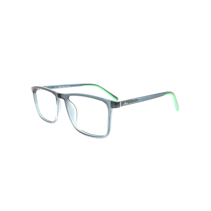 Diba 8709c6 For Unisex Eyeglasses Square green Size 55-16-145