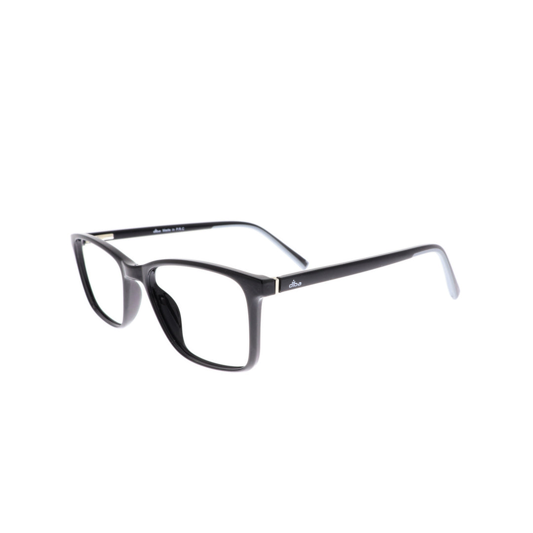 Diba 8710c1 For Unisex Eyeglasses Rectangle black Size 51-18-145