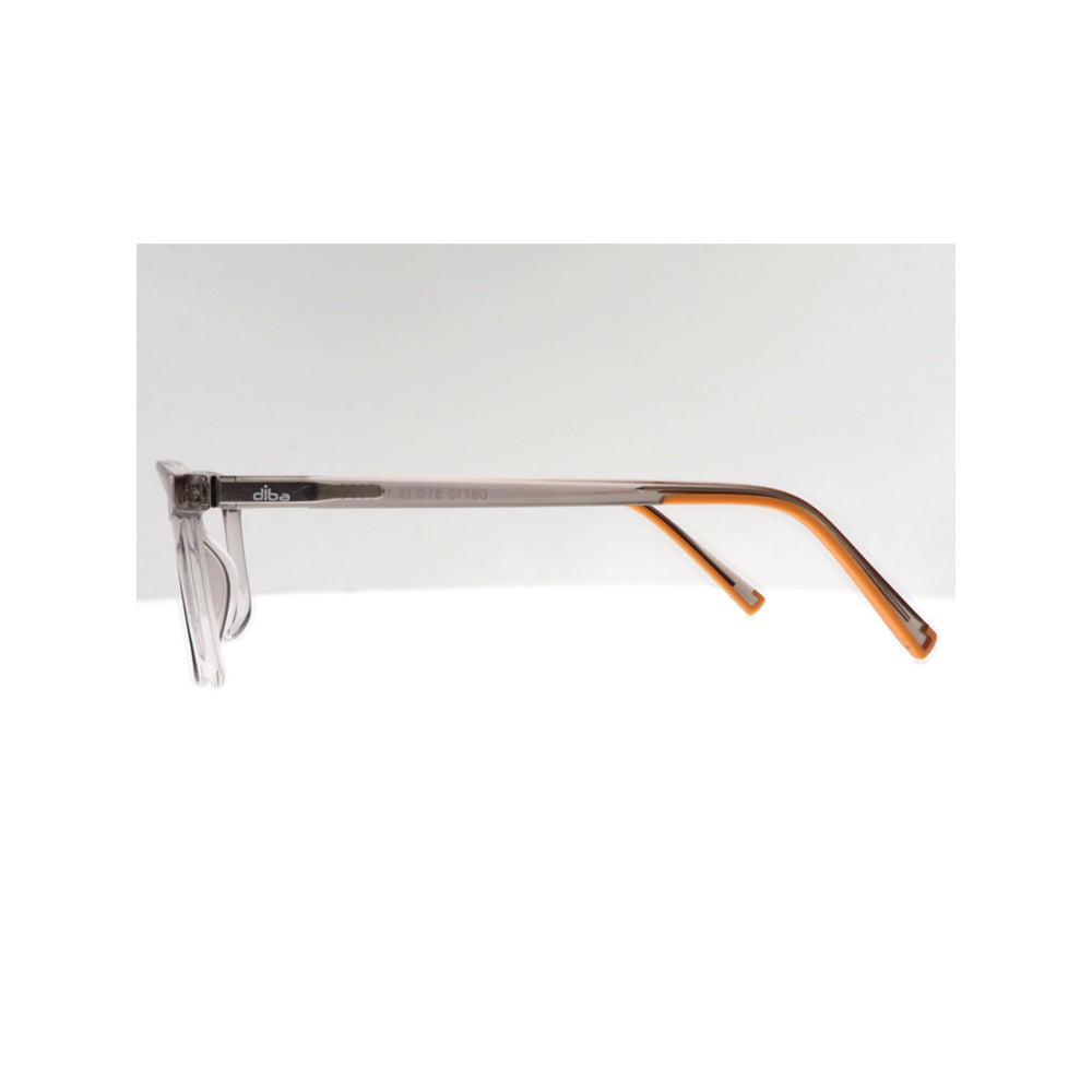 Diba 8710c5 For Unisex Eyeglasses Rectangle light gray Size 51-18-145