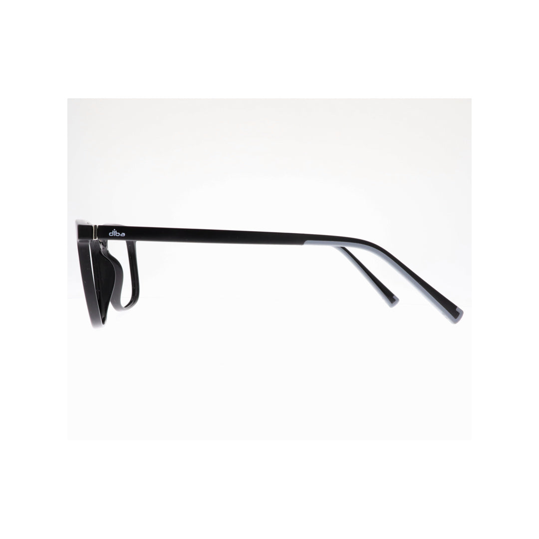 Diba 8711c1 For Unisex Eyeglasses Square black Size 51-18-145