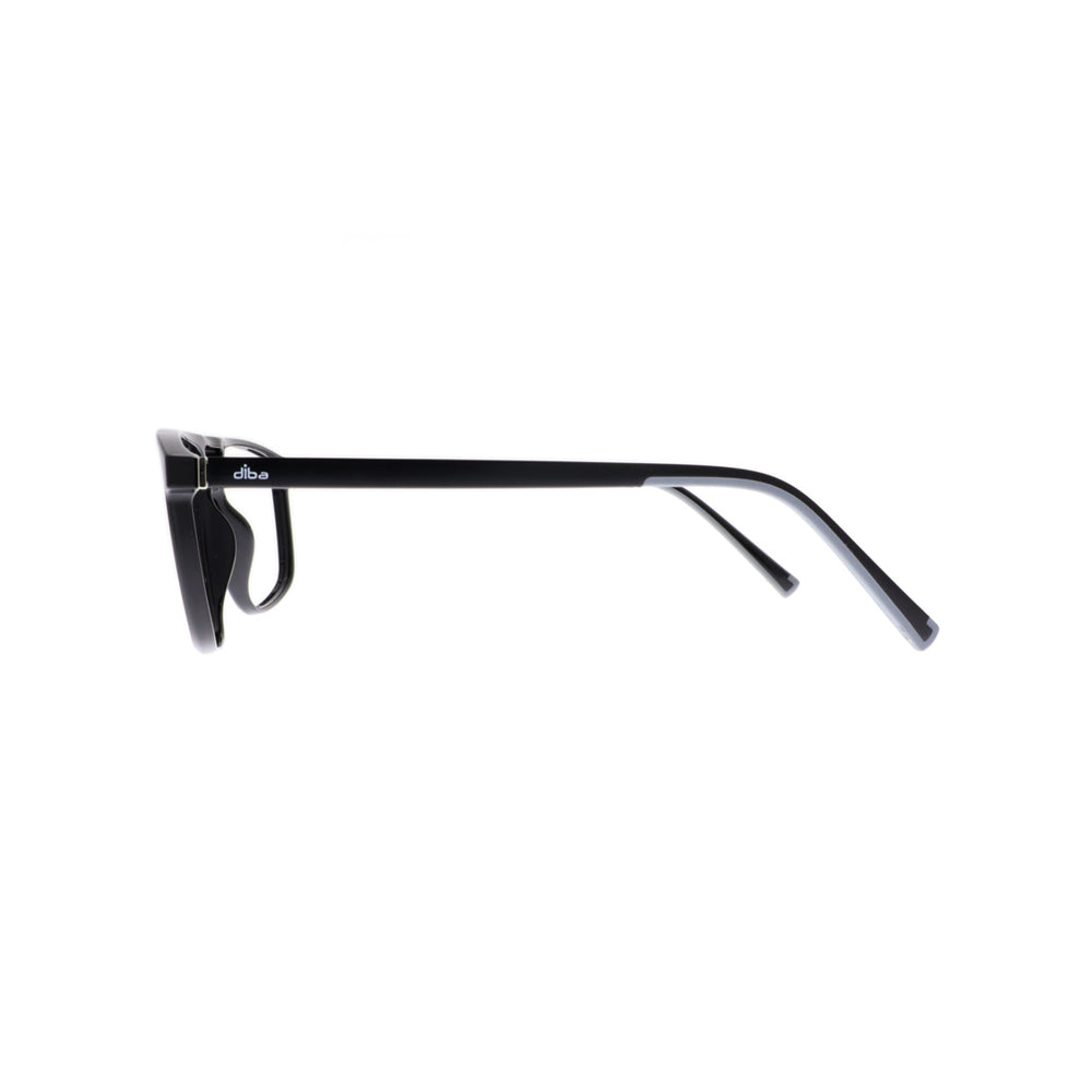 Diba 8712c1 For Men Eyeglasses Square black Size 54-16-145