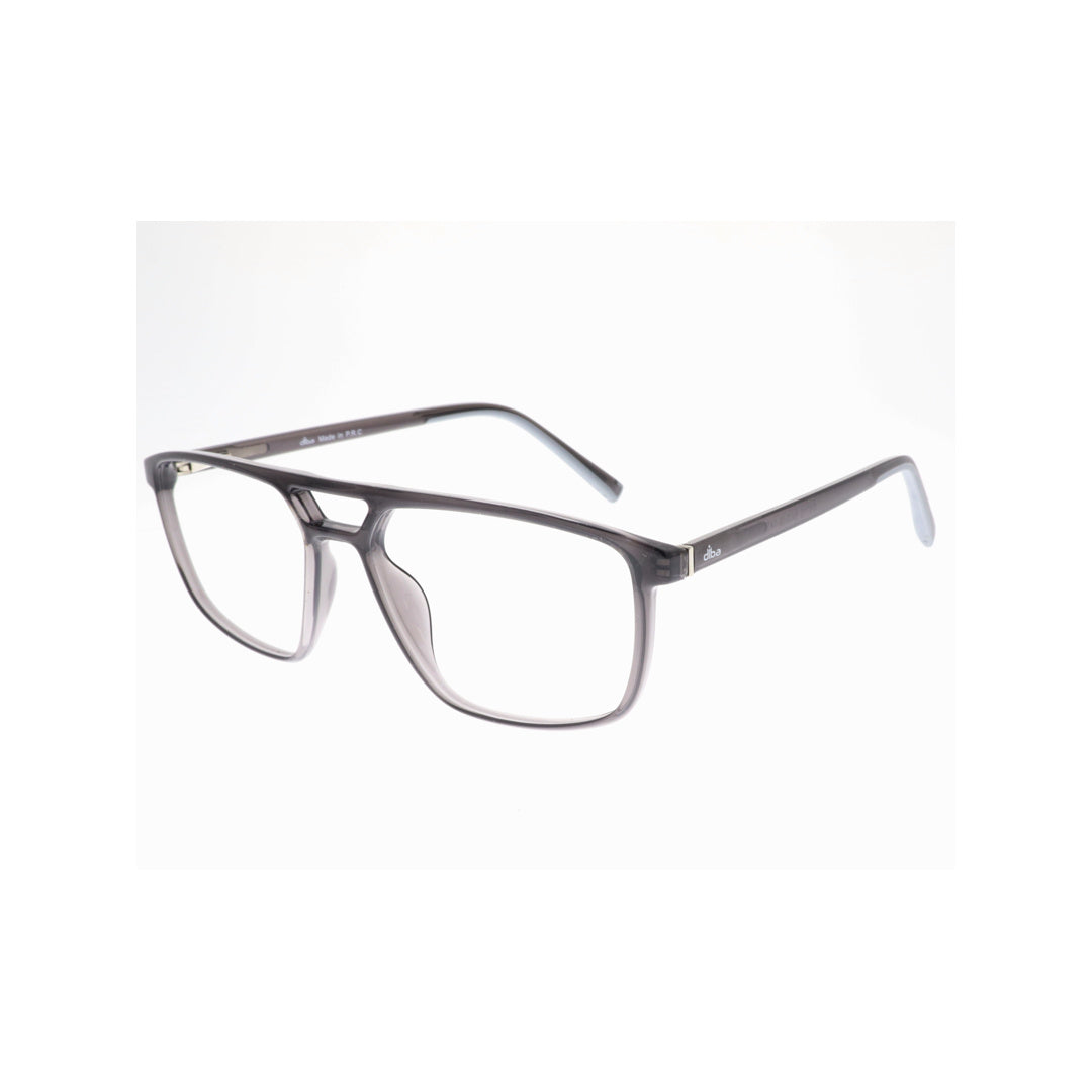Diba 8712c2 For Unisex Eyeglasses Rectangle grey Size 54-16-145