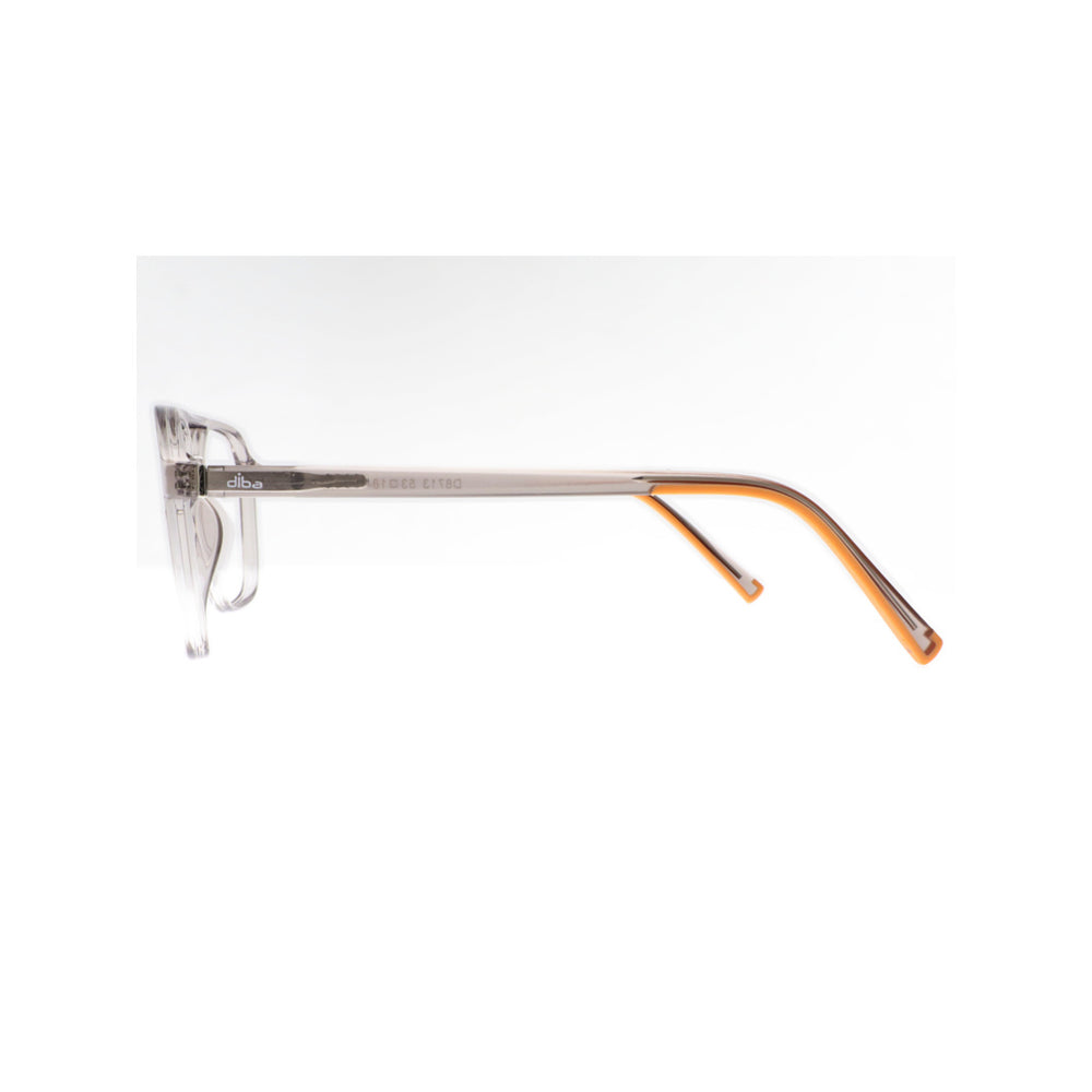 Diba 8713c5 For Unisex Eyeglasses Square gray Size 53-18-145