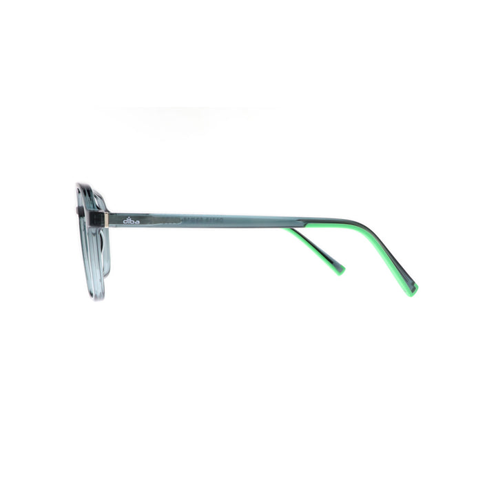 Diba 8713c6 For Unisex Eyeglasses Square green Size 53-18-145