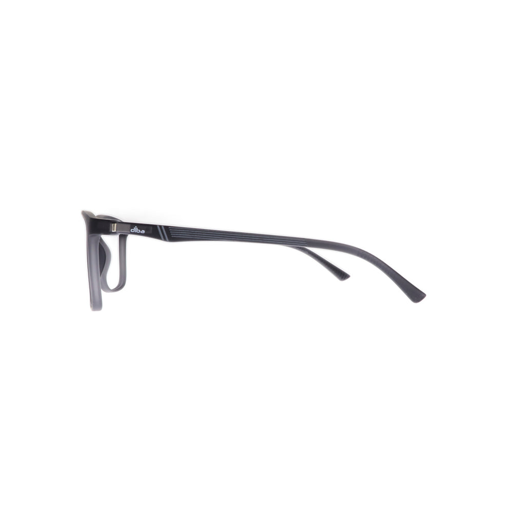 Diba 8801c5 For Men Eyeglasses Square matte black Size 54-18-142