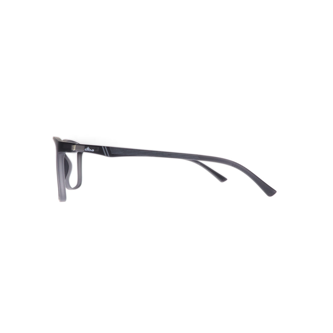 Diba 8801c5 For Men Eyeglasses Square matte black Size 54-18-142