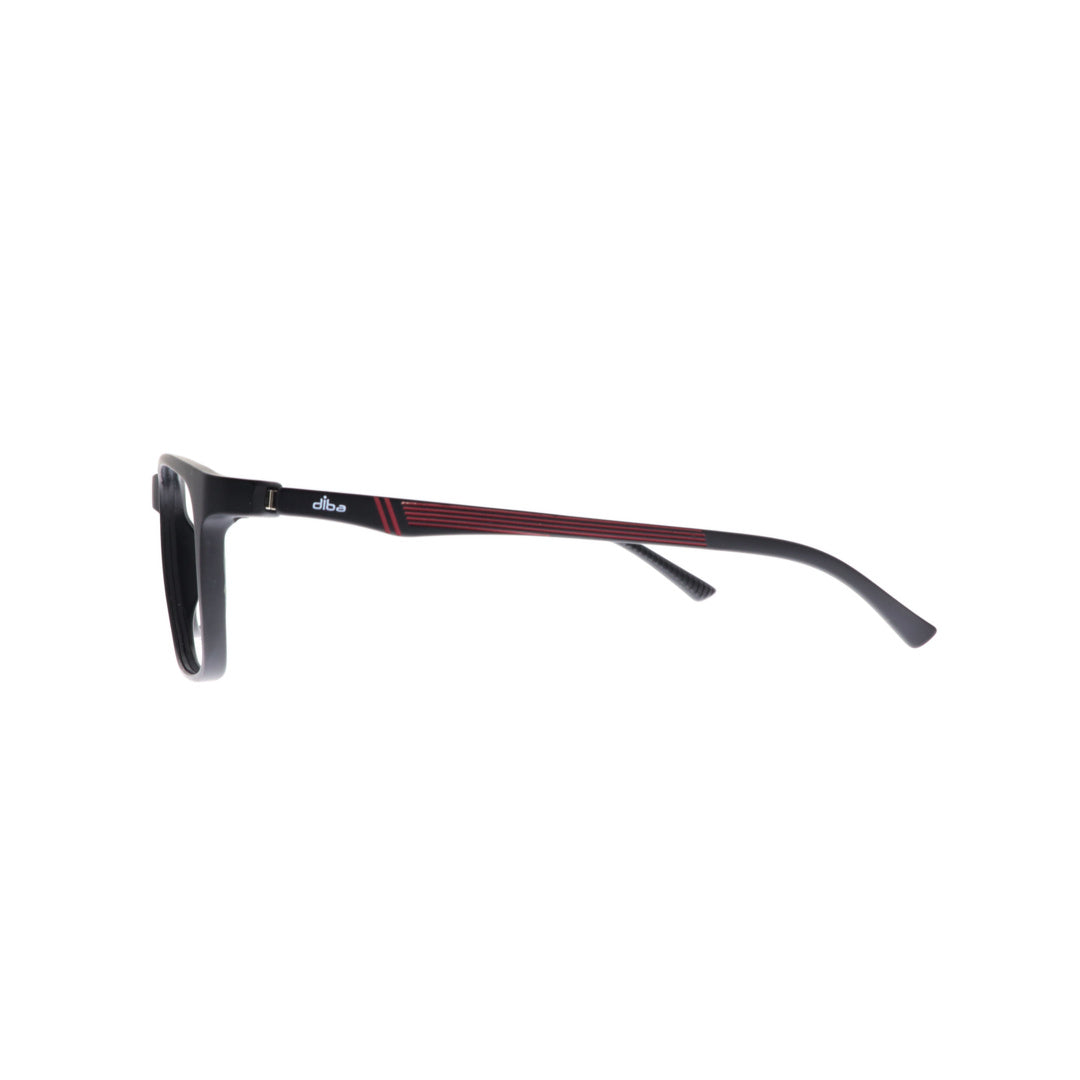 Diba 8802c2 For Unisex Eyeglasses Square matte black Size 54-16-142