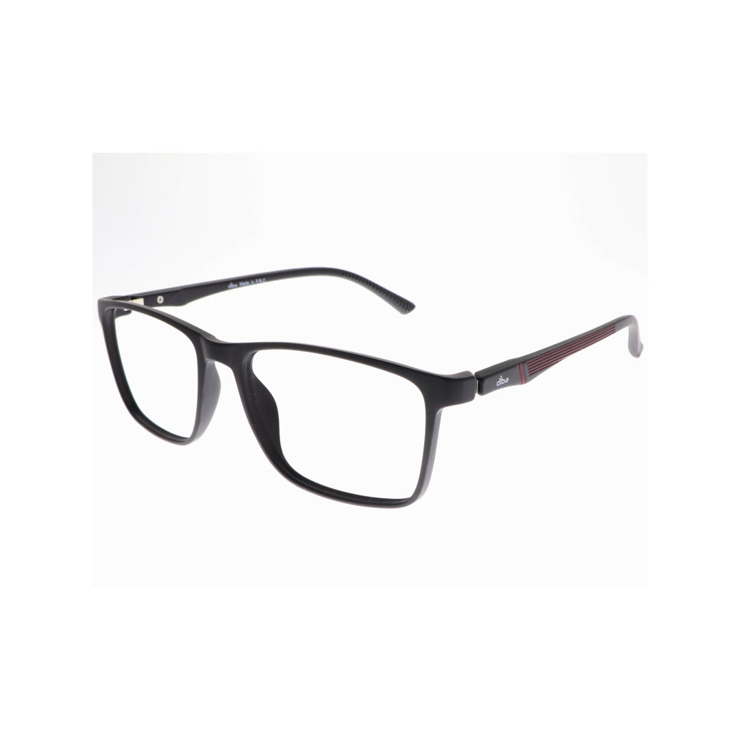 Diba 8803c2 For Unisex Eyeglasses Square matte black Size 54-17-142