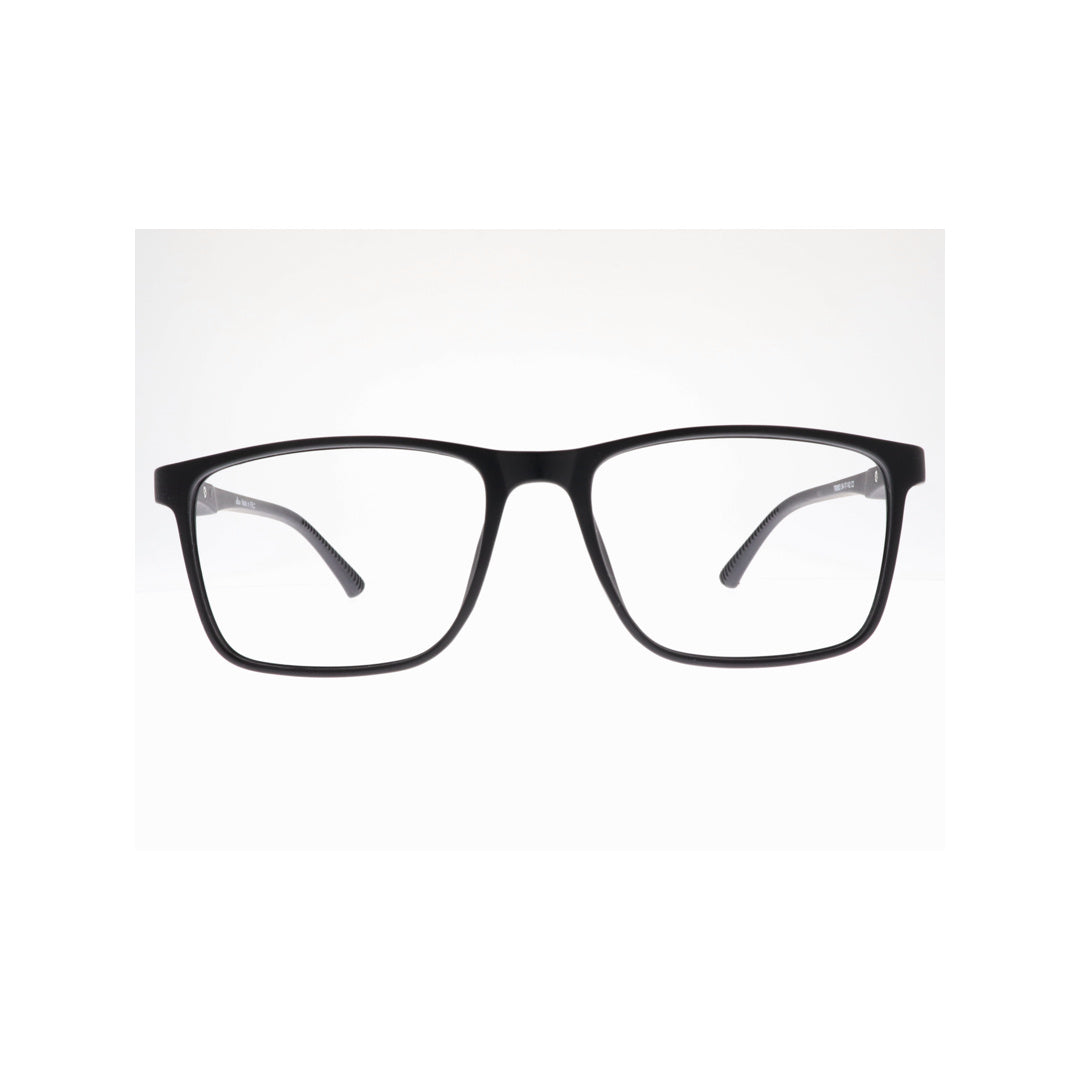 Diba 8803c2 For Unisex Eyeglasses Square matte black Size 54-17-142