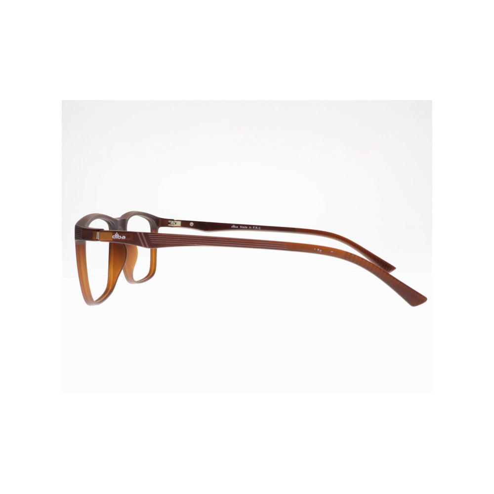 Diba 8804c6 For Unisex Eyeglasses Square matte brown Size 54-16-142