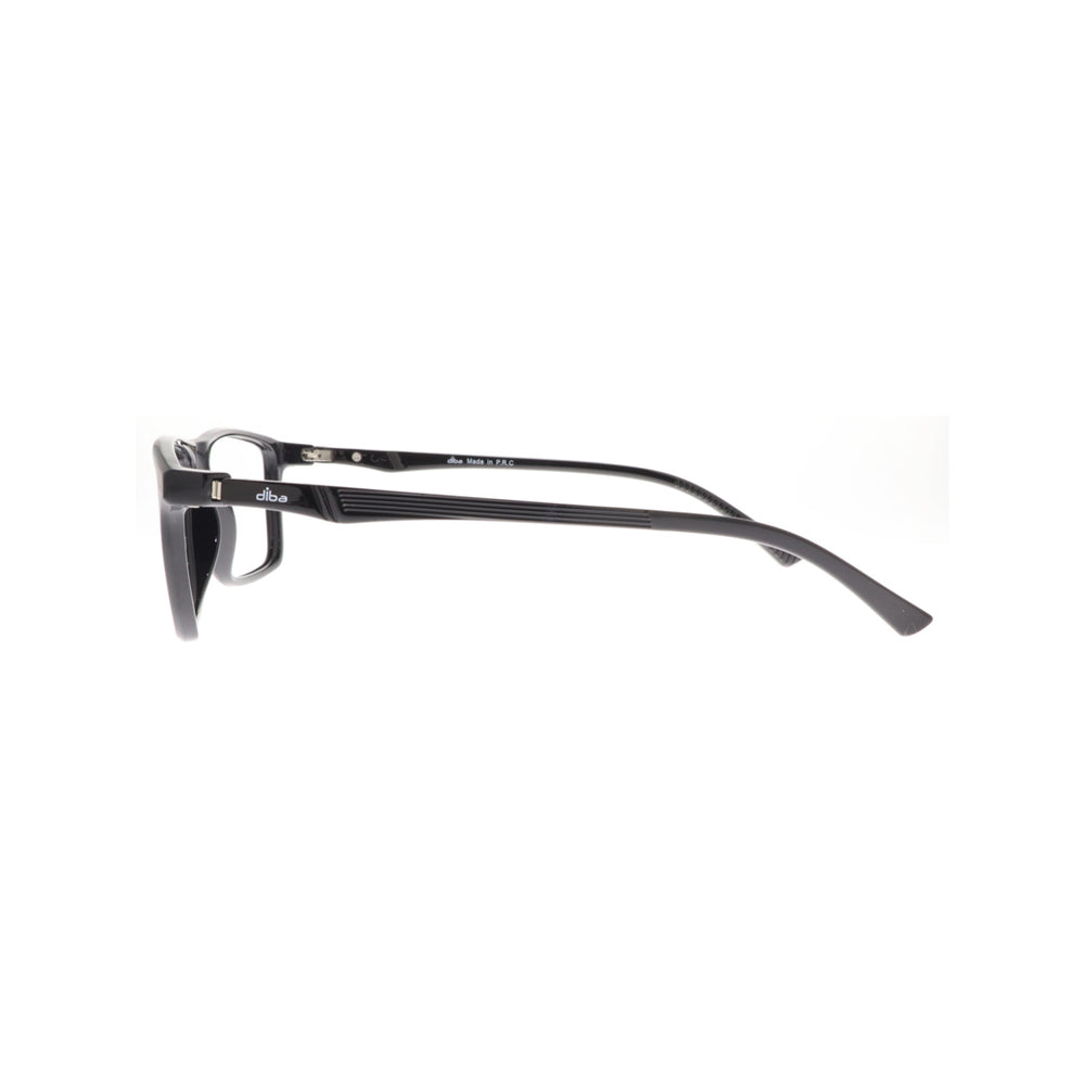 Diba 8805c1 For Men Eyeglasses Square black Size 53-17-142