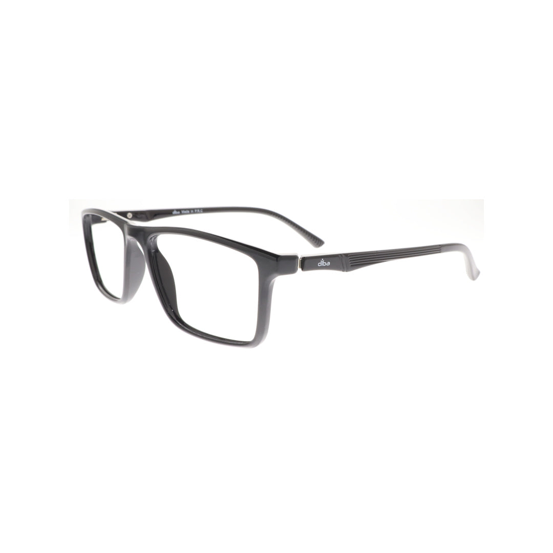 Diba 8805c1 For Men Eyeglasses Square black Size 53-17-142