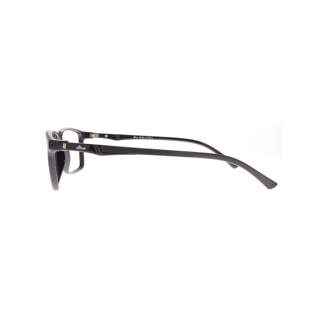Diba 8805c1 For Men Eyeglasses Square black Size 53-17-142