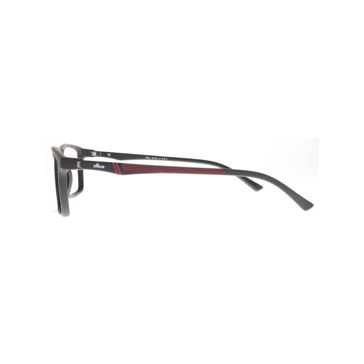 Diba 8805c2 For Unisex Eyeglasses Square matte black Size 53-17-142