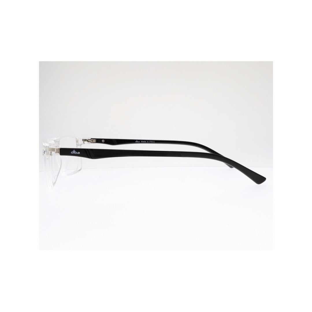 Diba 8806c3 For Unisex Eyeglasses Square clear BLACK Size 51-17-142