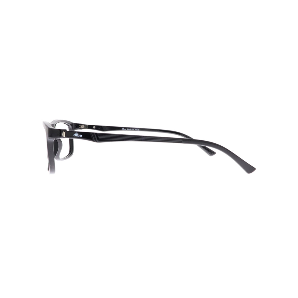 Diba 8807c1 For Men Eyeglasses Square black Size 53-16-142