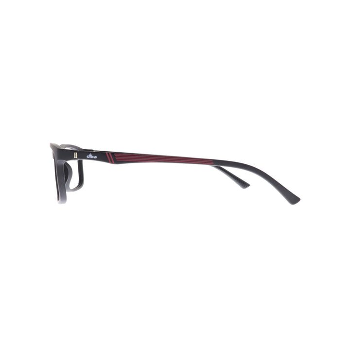 Diba 8807c2 For Unisex Eyeglasses Square matte black Size 53-16-142