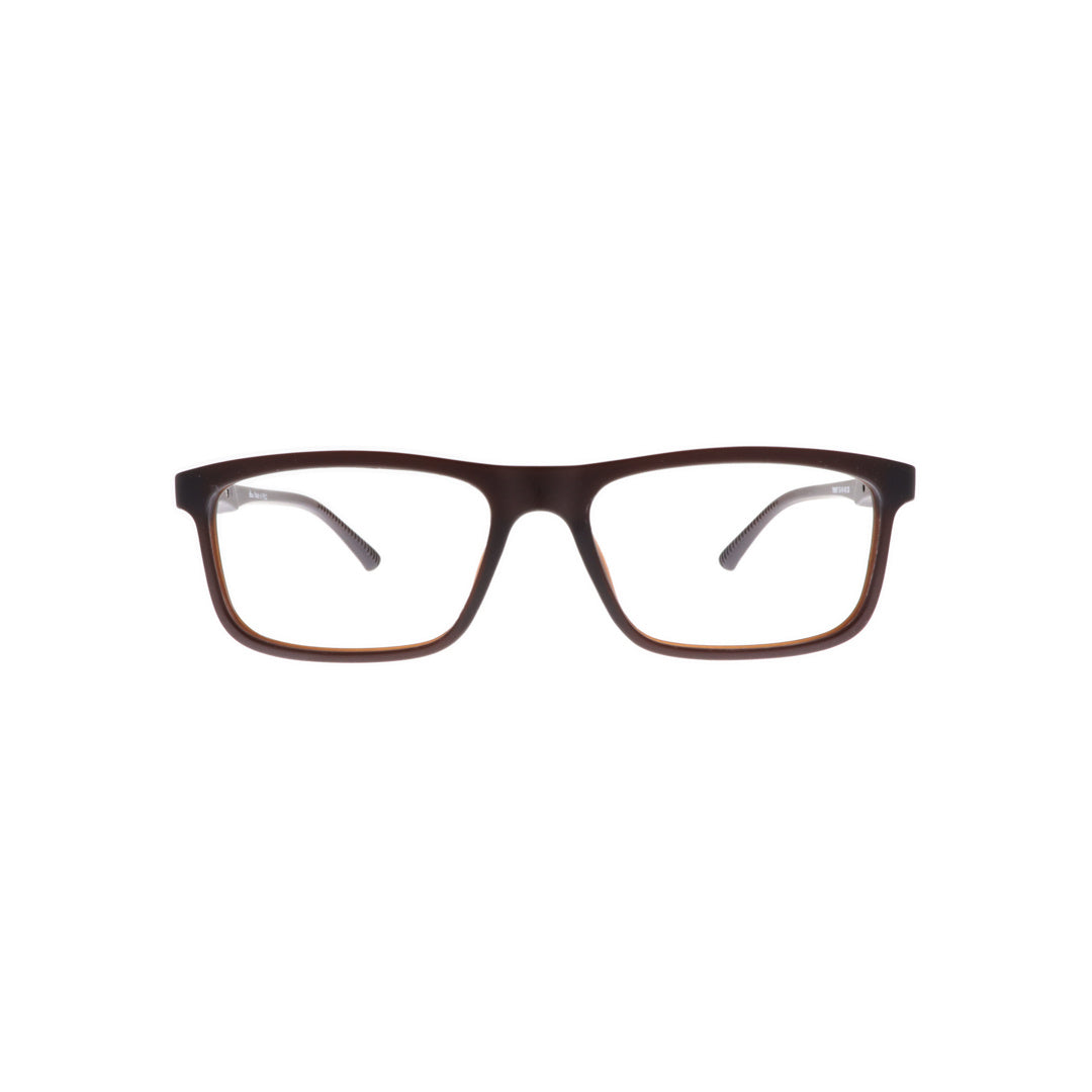 Diba 8807c6 For Unisex Eyeglasses Square Matte brown Size 53-16-142