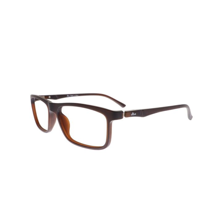 Diba 8807c6 For Unisex Eyeglasses Square Matte brown Size 53-16-142