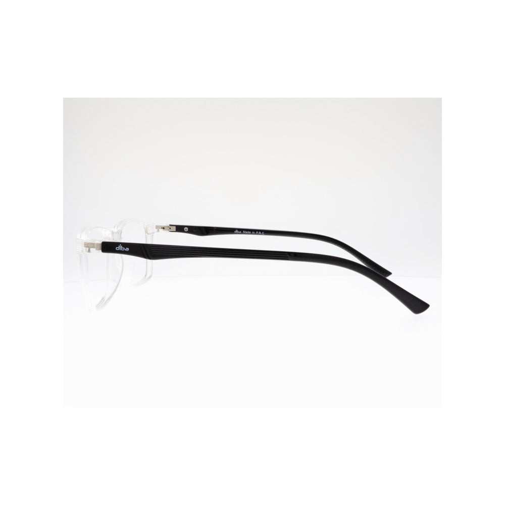 Diba 8808C3 For Unisex Eyeglasses Square clear BLACK Size 53-16-142