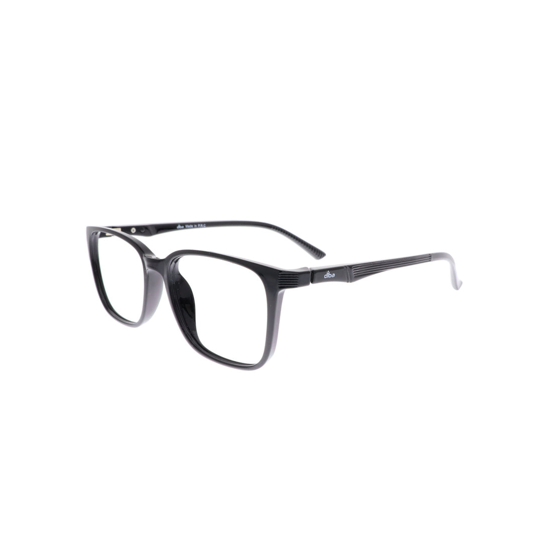Diba 8809c1 For Men Eyeglasses Square black Size 50-17-142
