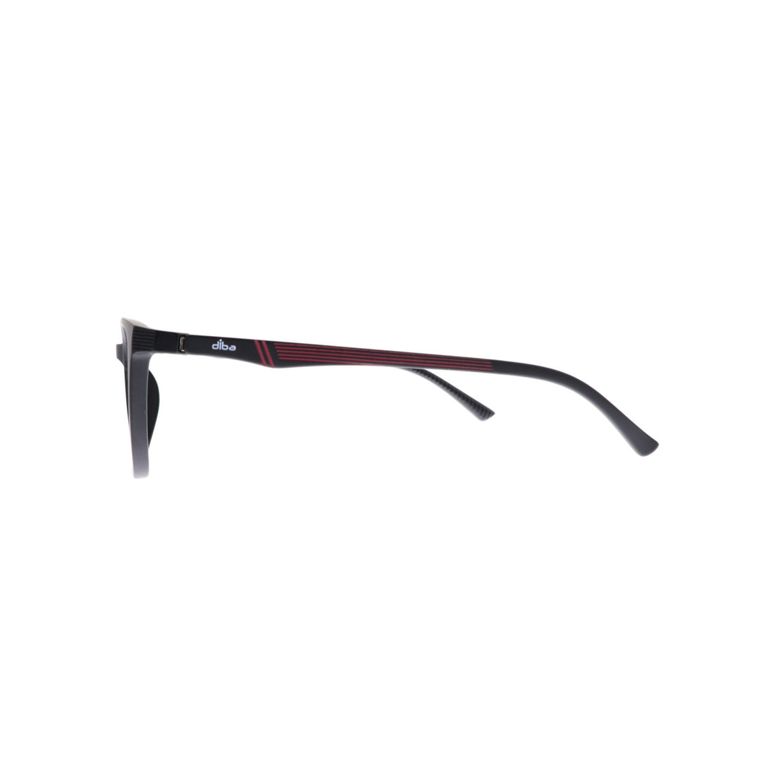 Diba 8809c2 For Unisex Eyeglasses Square matte black Size 50-17-142