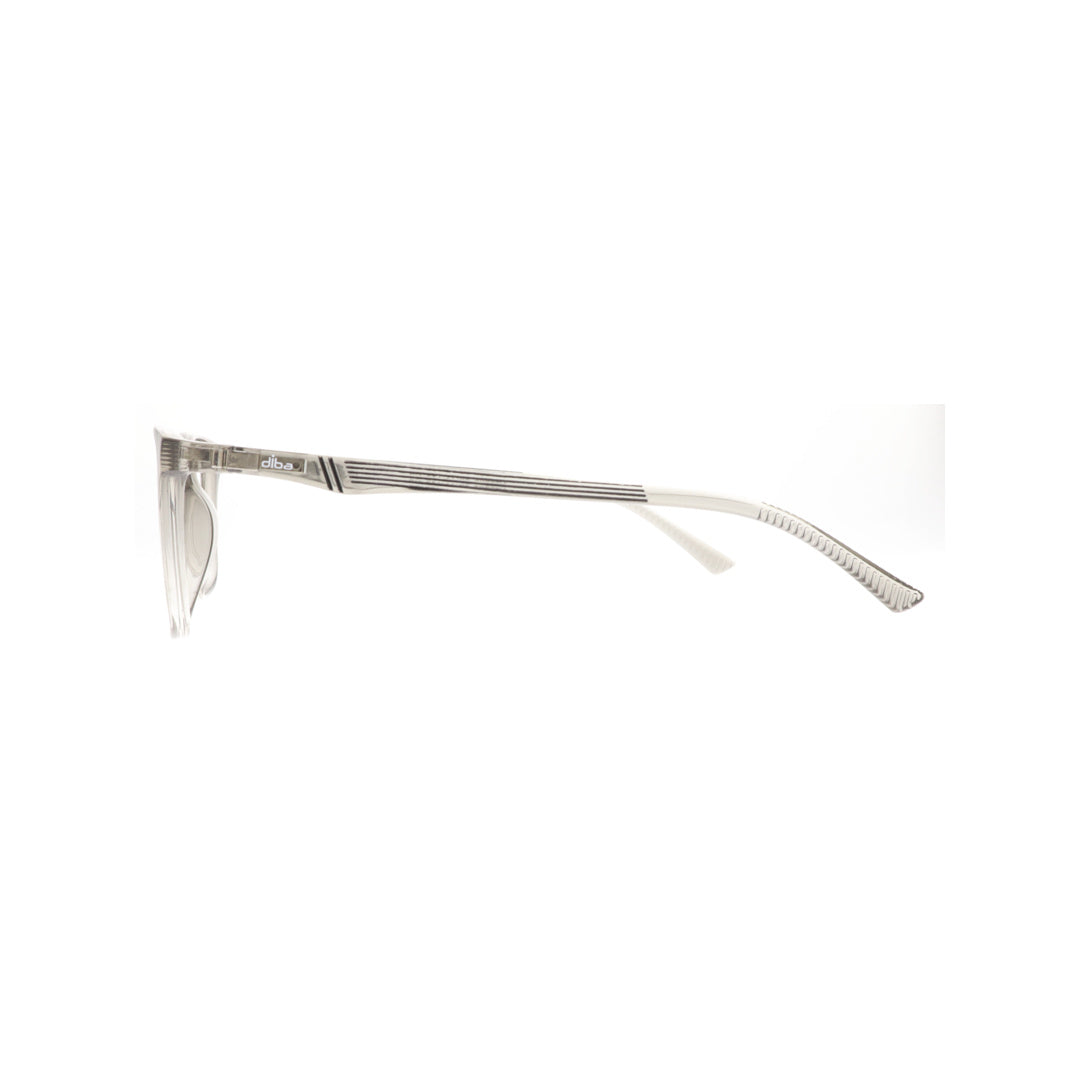 Diba 8809c5 For Men Eyeglasses Square Transparent grey Size 50-17-142