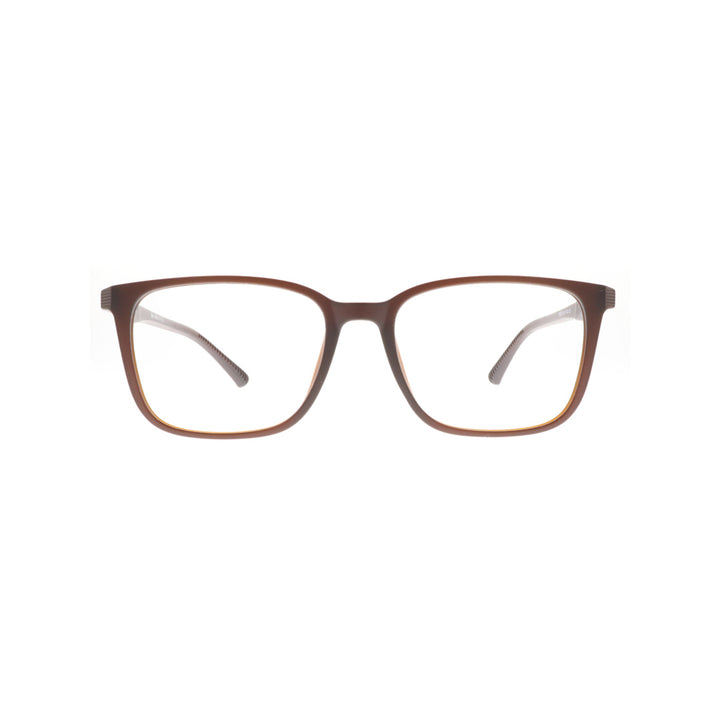 Diba 8809c6 For Men Eyeglasses Square Matte brown Size 50-17-142