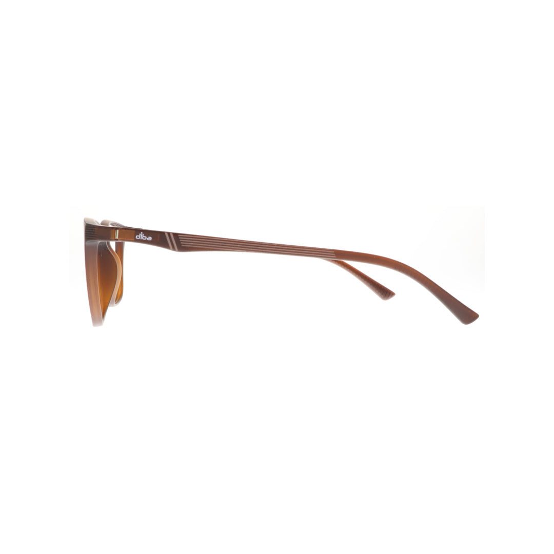 Diba 8809c6 For Men Eyeglasses Square Matte brown Size 50-17-142