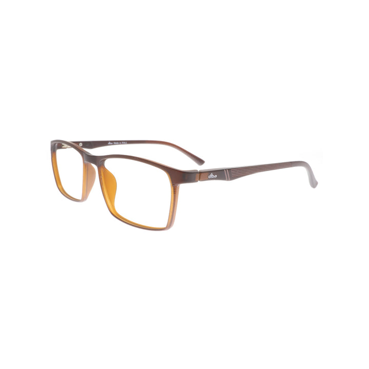 Diba 8810c6 For Men Eyeglasses Square matte dark brown Size 52-16-142