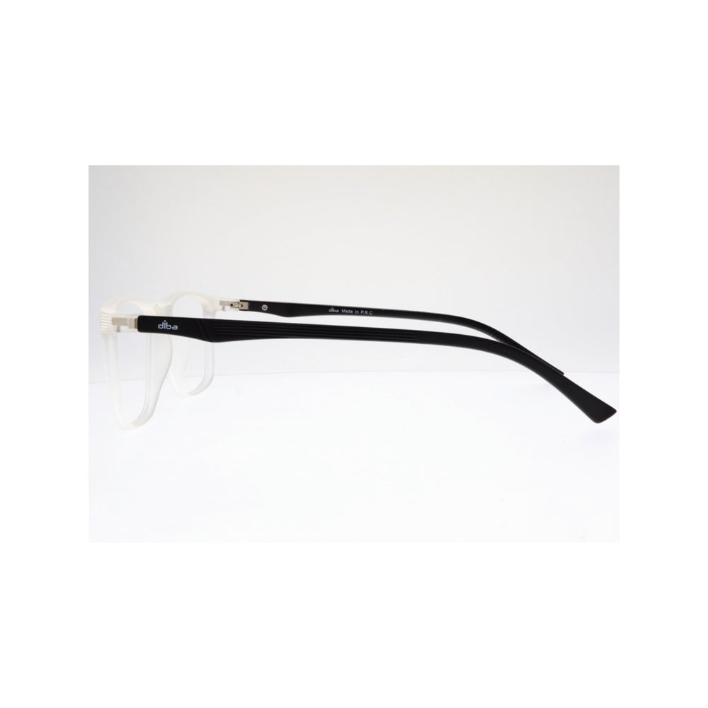 Diba 8811c3 For Unisex Eyeglasses Square white black Size 51-16-142