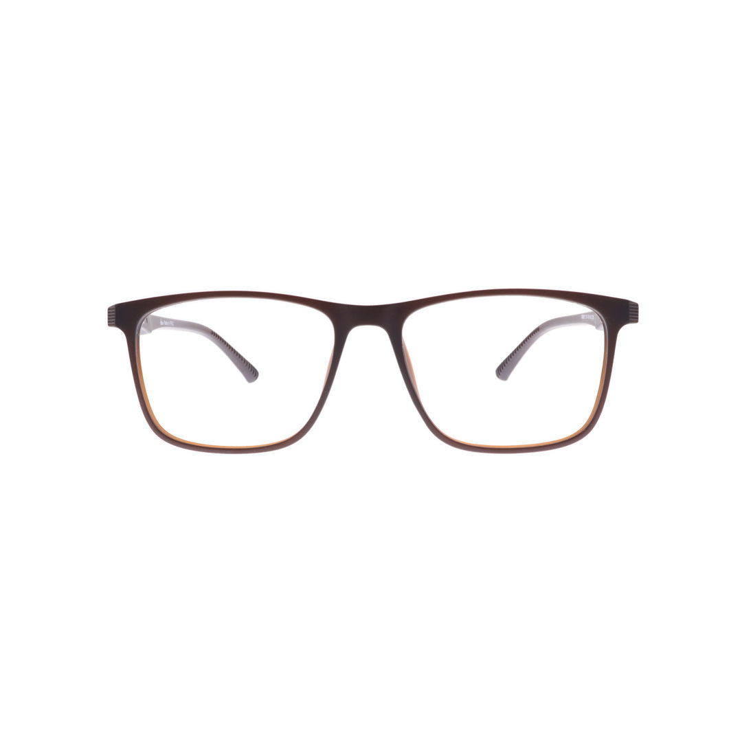 Diba 8811c6 For Men Eyeglasses Square Matte brown Size 51-16-142