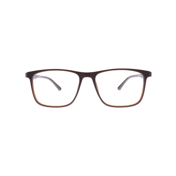 Diba 8811c6 For Men Eyeglasses Square Matte brown Size 51-16-142