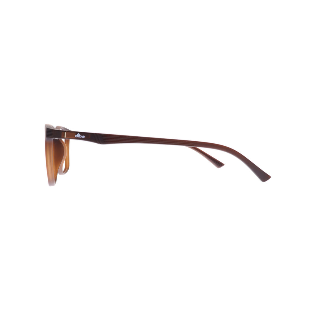 Diba 8811c6 For Men Eyeglasses Square Matte brown Size 51-16-142