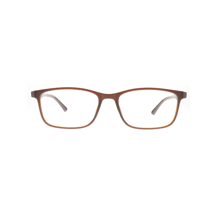 Diba 8812c6 For Men Eyeglasses Square matte brown Size 52-16-142