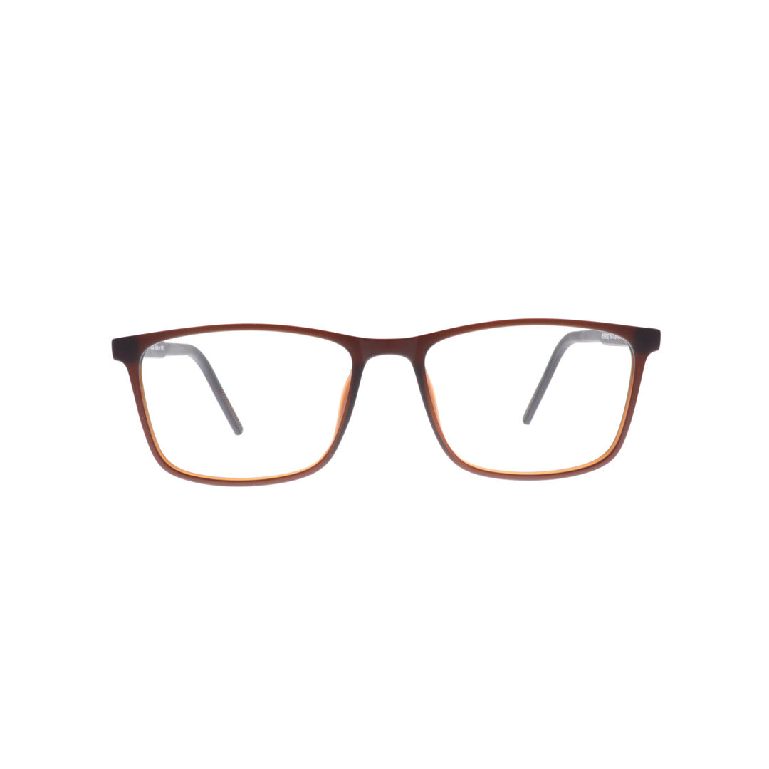 Diba 9002C5 For Unisex Eyeglasses Square Matte brown Size 54-18-146