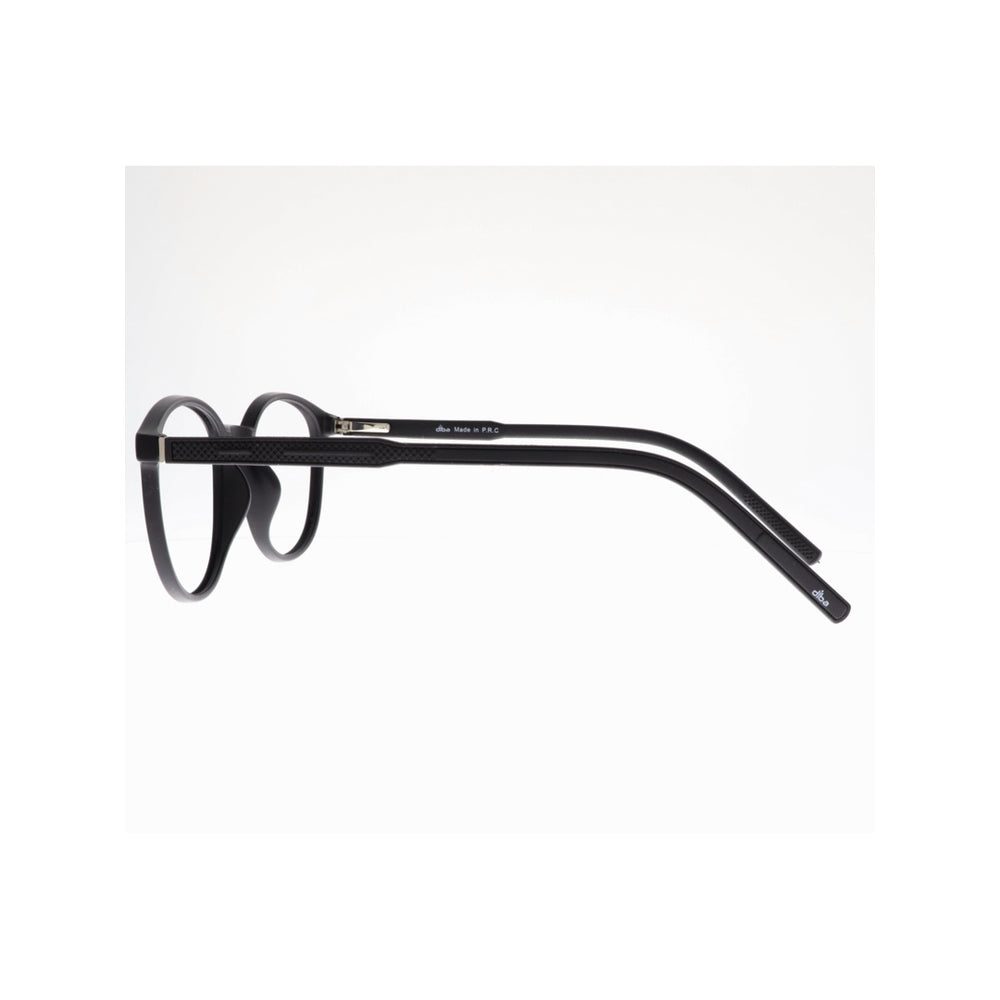 Diba 9003C1 For Unisex Eyeglasses Round MATTE BLACK Size 49-19-146
