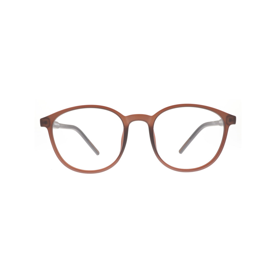 Diba 9003c5 For Unisex Eyeglasses Round matte brown Size 49-19-146