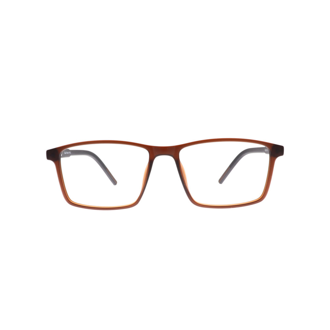 Diba 9005c5 For Men Eyeglasses Square Matte brown Size 51-16-146