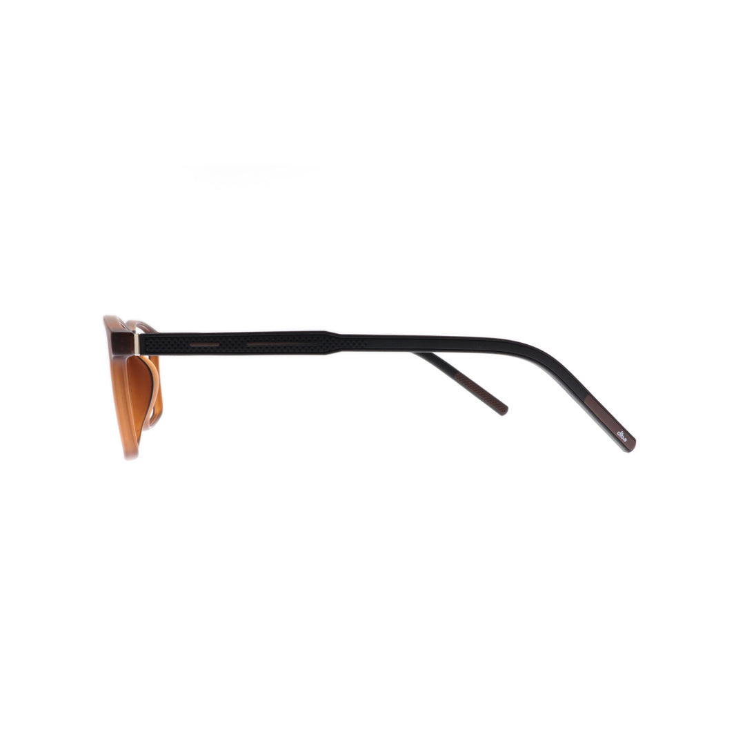 Diba 9005c5 For Men Eyeglasses Square Matte brown Size 51-16-146