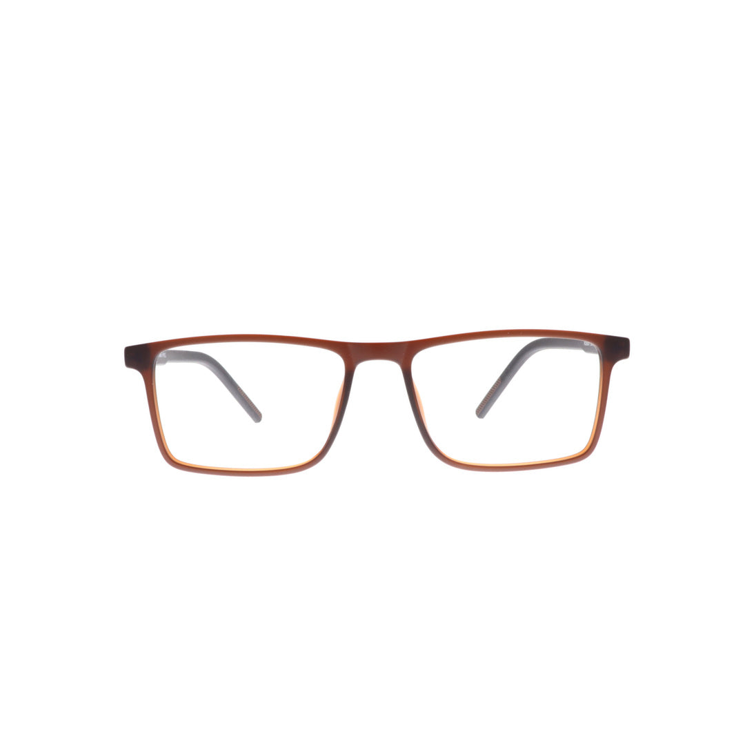 Diba 9007c5 For Men Eyeglasses Square Matte brown Size 50-16-146