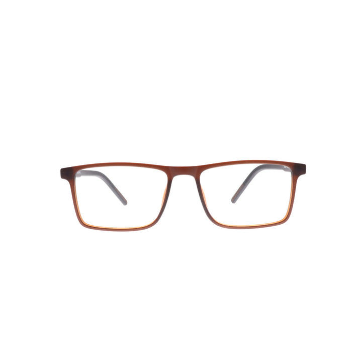 Diba 9007c5 For Men Eyeglasses Square Matte brown Size 50-16-146