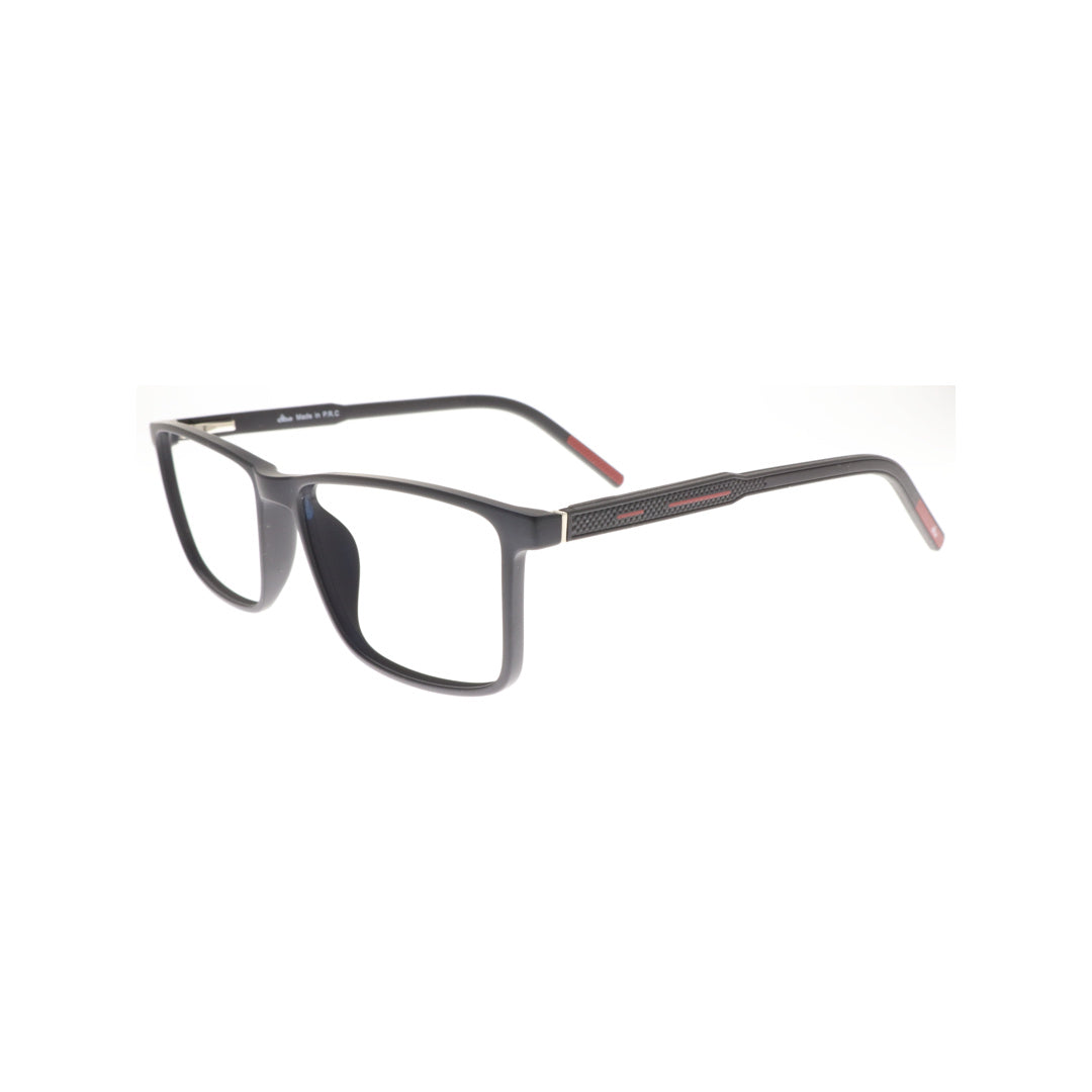 Diba 9009c2 For Unisex Eyeglasses Square matte black Size 54-17-146